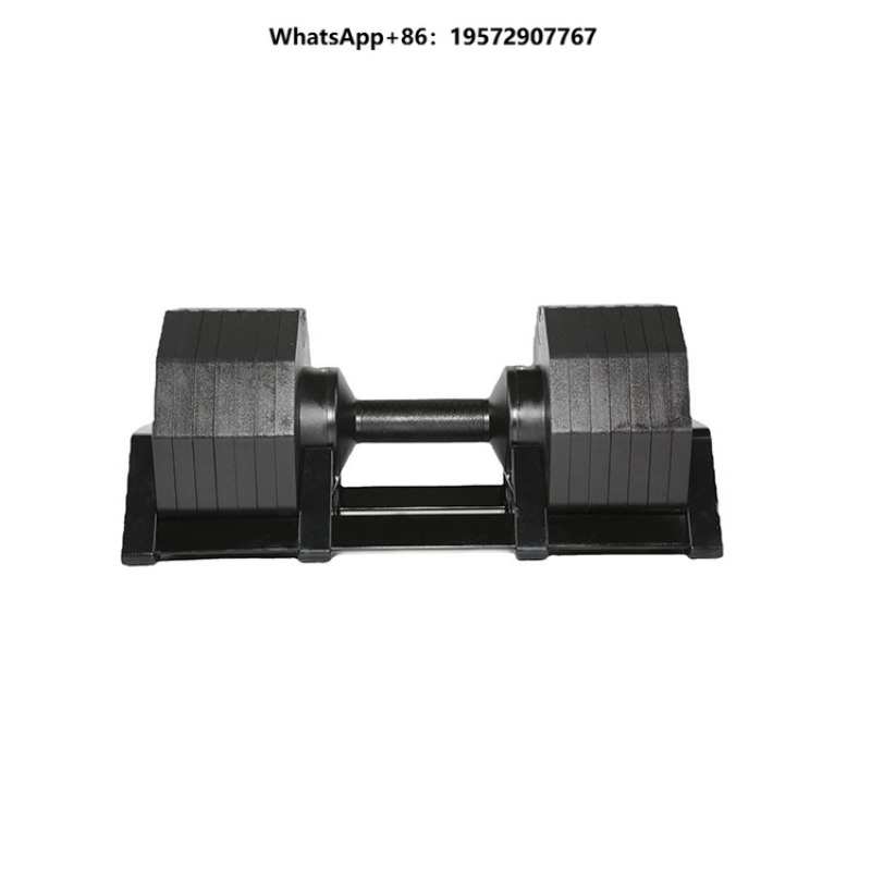 Adjustable Dumbbell Pair 40Kg - Equipamento de Qualidade: Halteres Ajustáveis de