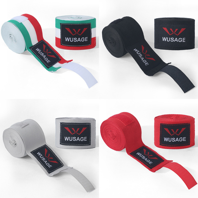 Wrist Wraps Weightlifting Support - Faixas de Silicone Antichoque para Levantamento