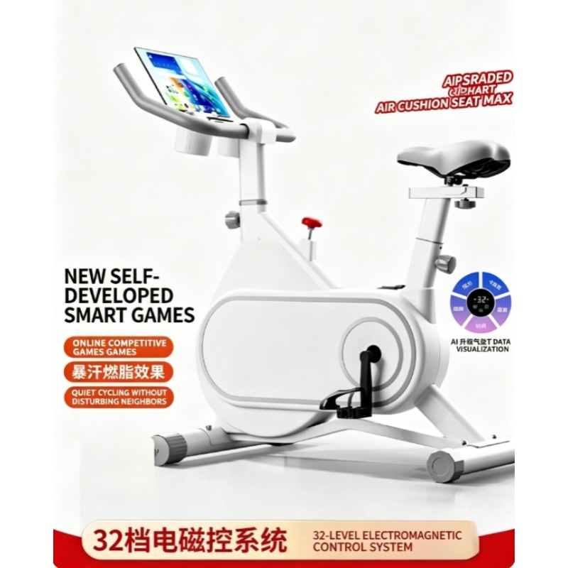 Exercise Bike Magnetic Resistance - Bicicleta de spinning silenciosa com resistência
