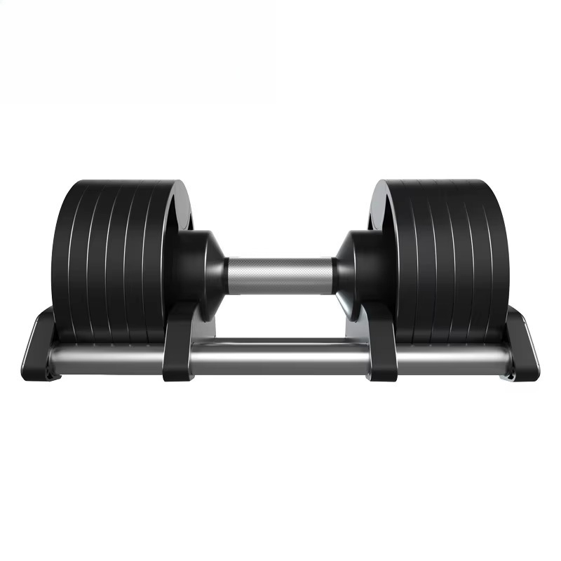 Adjustable Dumbbell Pair 40Kg - Equipamento de Fitness para Academia, Halteres