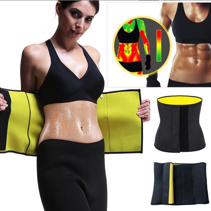 Neoprene sauna shaper cintura  - Sweat Waist Trainer Belt Neoprene avaliação e preço