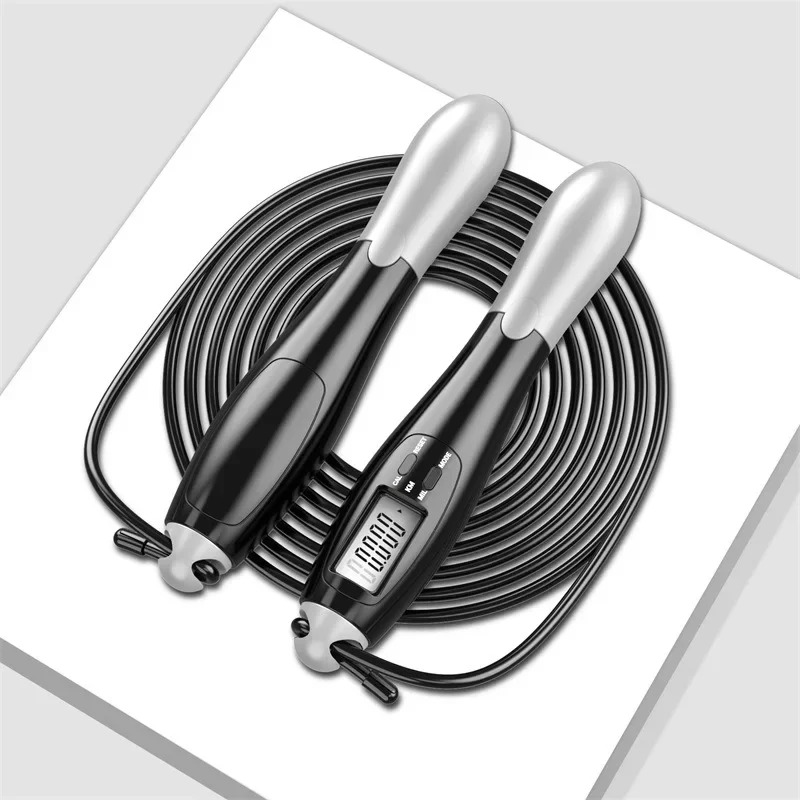 Corda de pular digital lcd com - Smart Jump Rope Digital Counter avaliação e preço