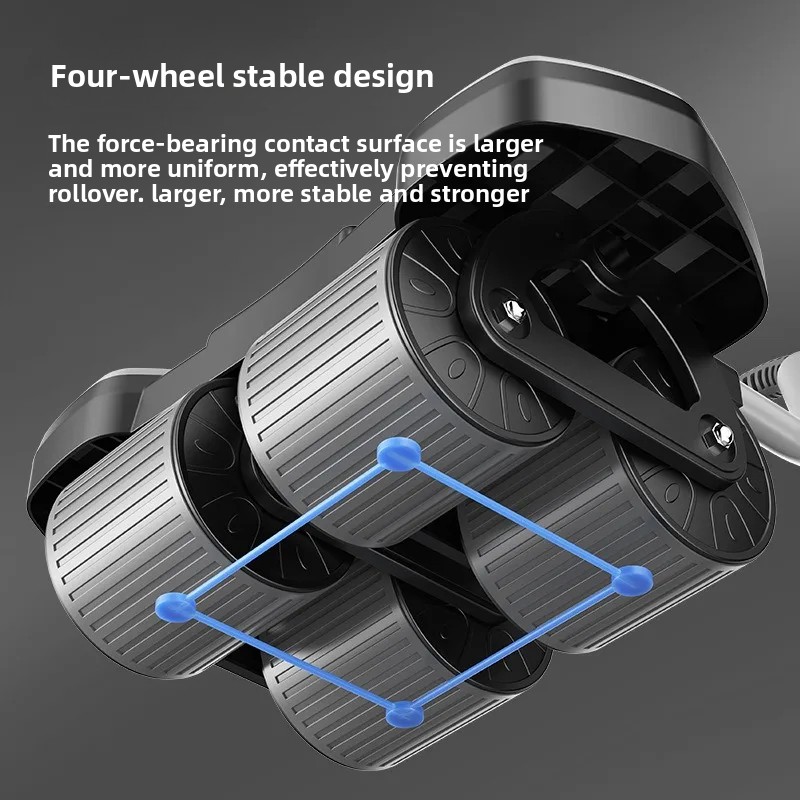 Suporte de Cotovelo com Quatro - Ab Roller Wheel With Elbow Support avaliação e preço