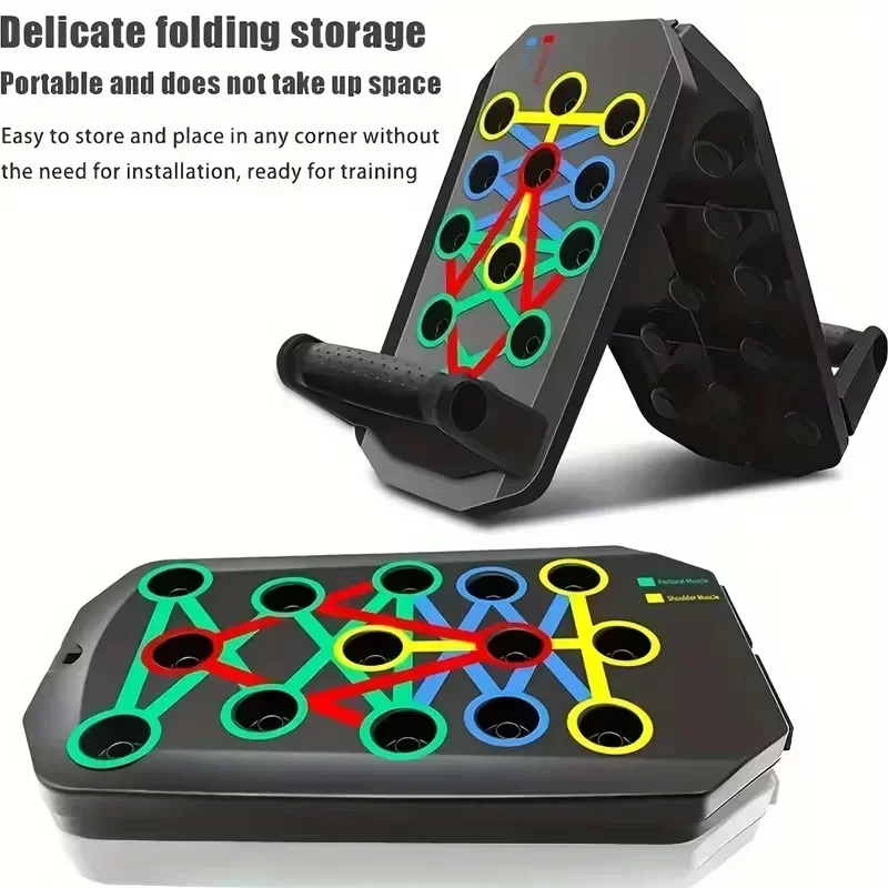 Prancha de Flexões Portátil Mu - Push Up Board Foldable Multi Function avaliação e preço